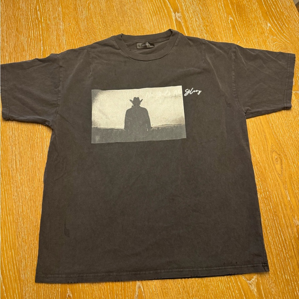 Men's Black Graphic T-Shirt